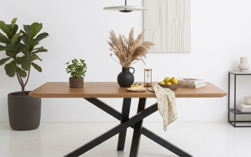 Stół Dębowy Loft Pająk - ST2