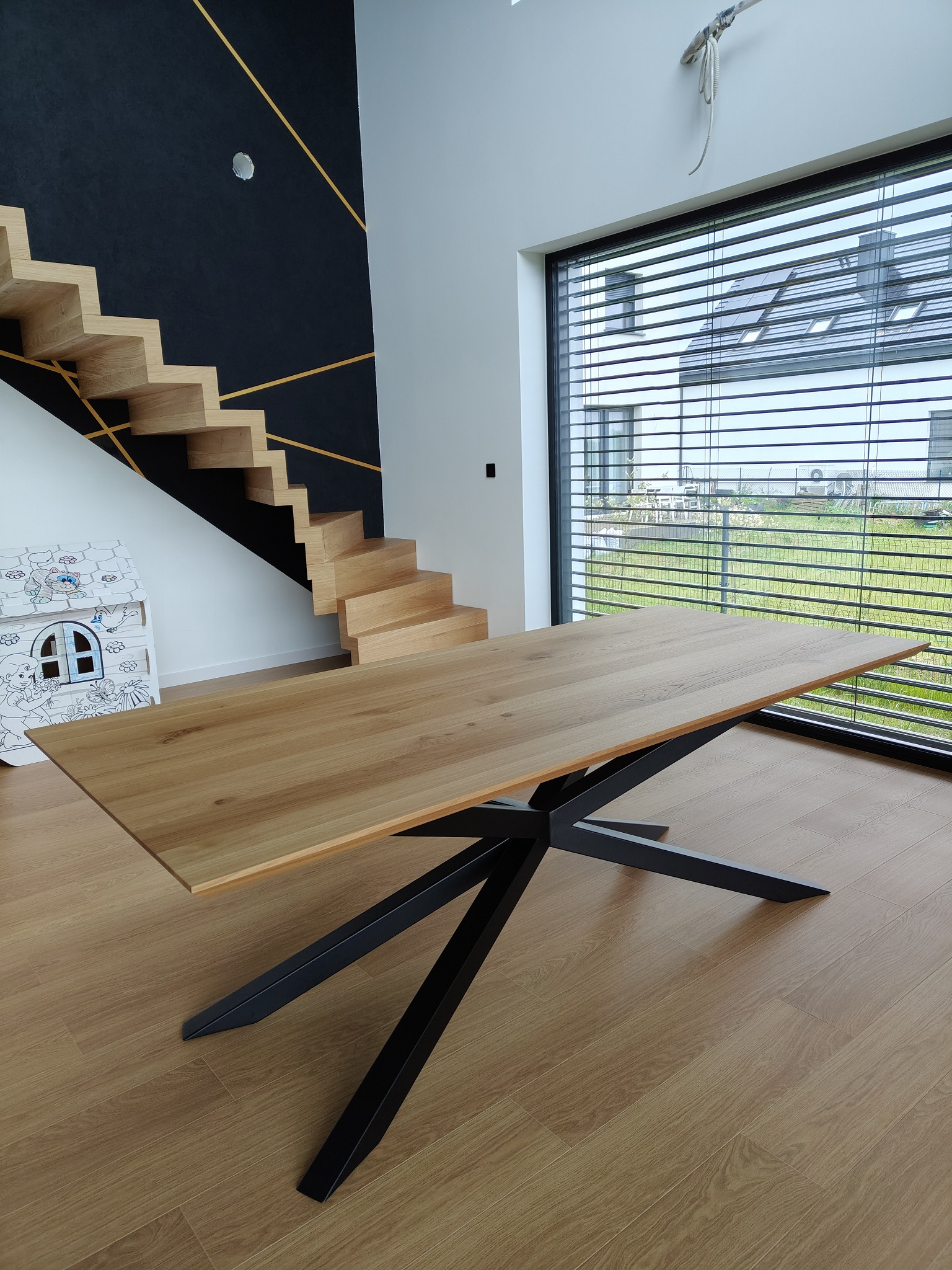 Stół Dębowy Loft - ST11 - obrazek 3
